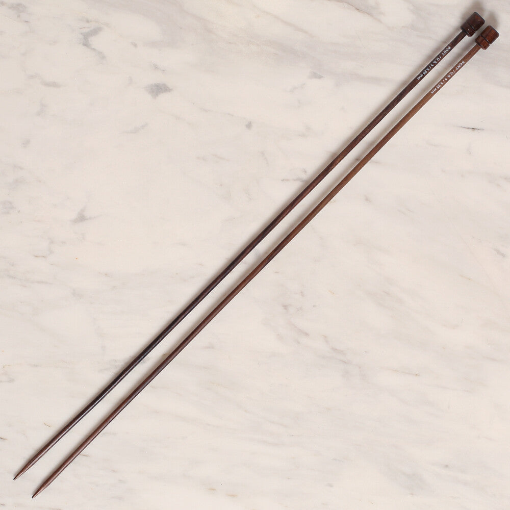 Pony Rosewood 3.25 mm 35 cm Rosewood Knitting Needles, 33806
