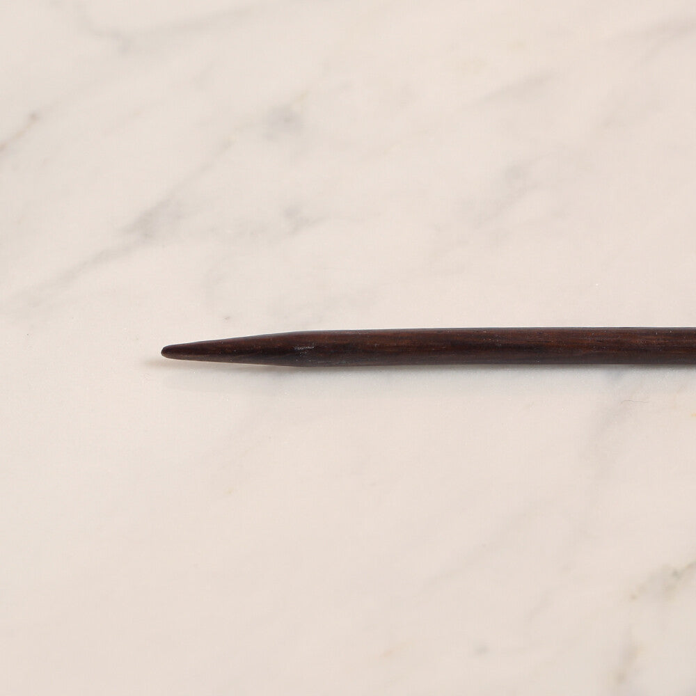 Pony Rosewood 3.75 mm 35 cm Rosewood Knitting Needles, 33808