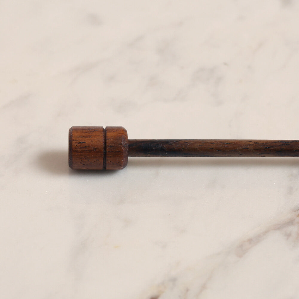 Pony Rosewood 4 mm 35 cm Rosewood Knitting Needles, 33809