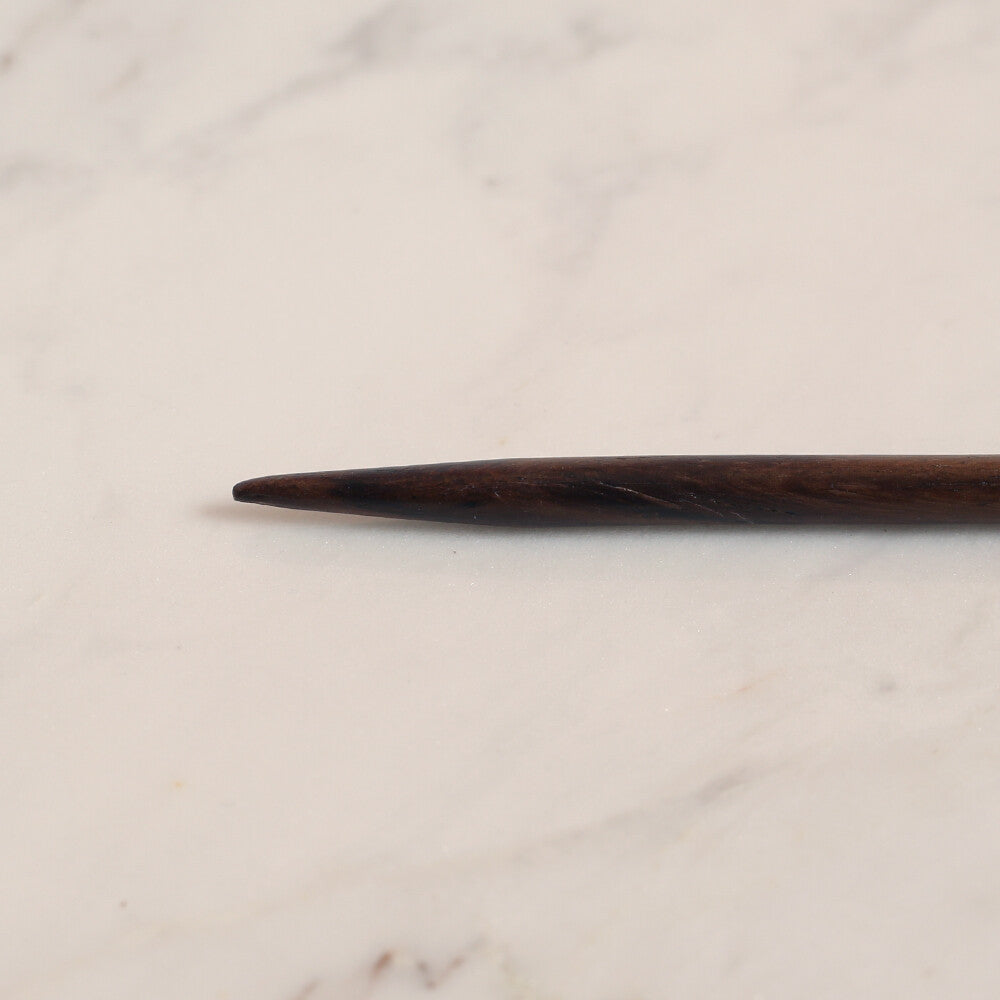 Pony Rosewood 4.5 mm 35 cm Rosewood Knitting Needles, 33810