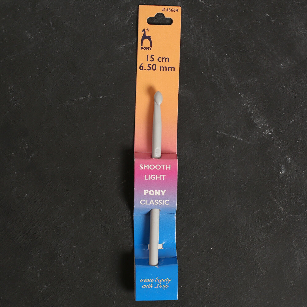 Pony 6.5 mm 15 cm ABS Plastic Crochet Hook - 45664