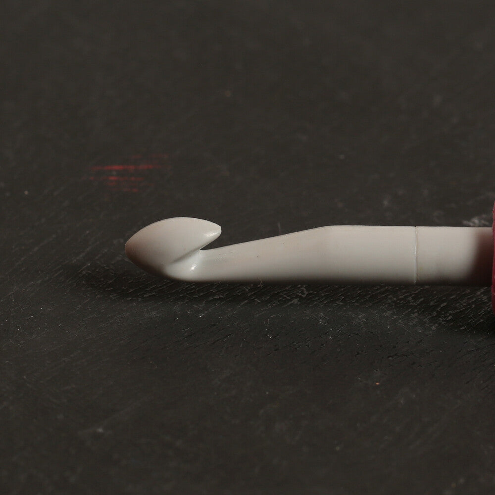 Pony Easy Grip 7 mm 15 cm Soft Handled Crochet Hook, Pink - 56811