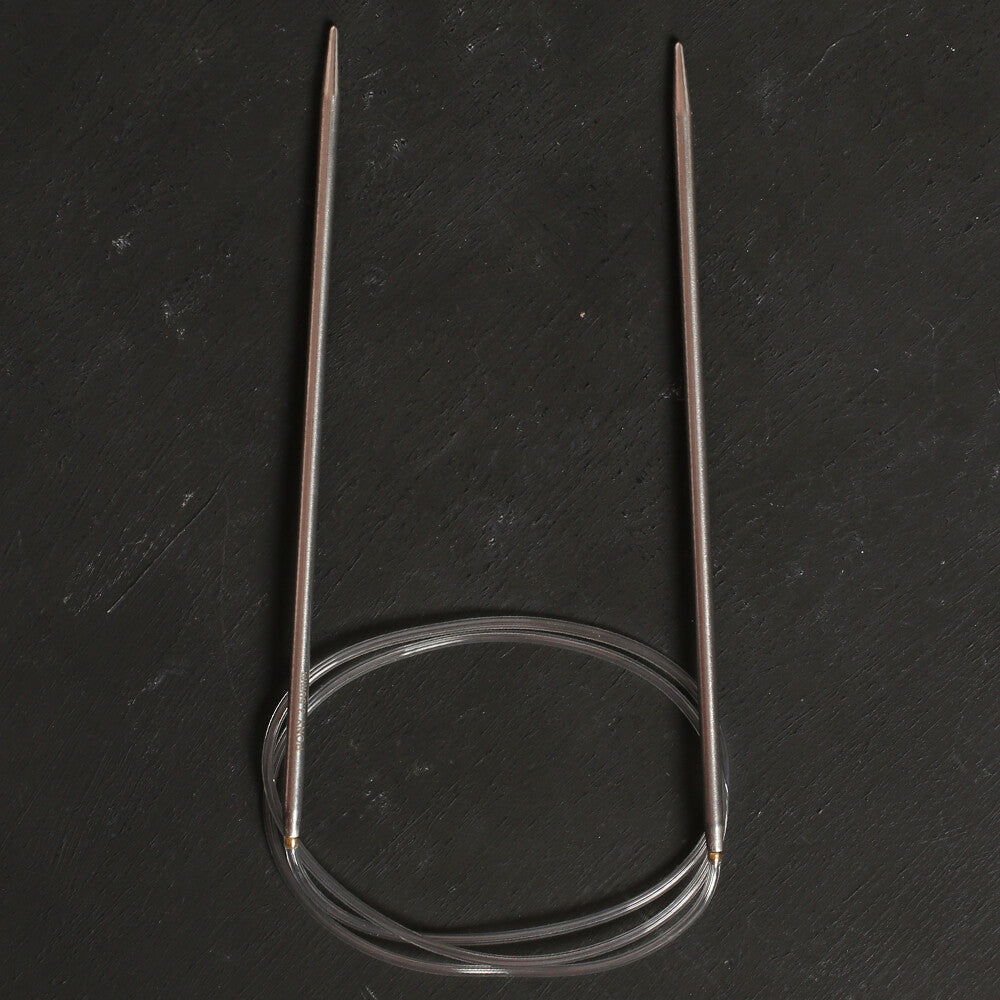Pony Elan 3.5 mm 80 cm Stainless Steel Circular Needle - 48002