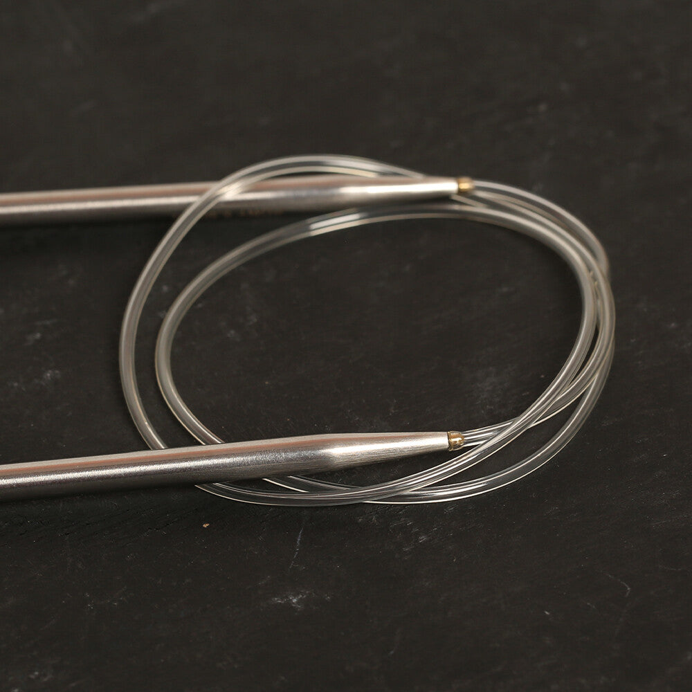 Pony Elan 5.50 mm 80 cm Stainless Steel Circular Knitting Needles - 48007