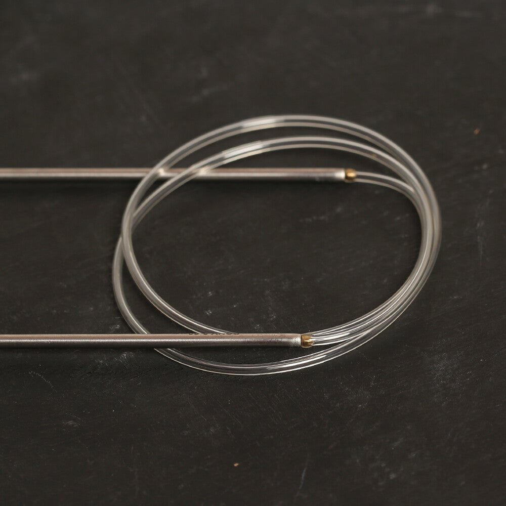 Pony Elan 3 mm 80 cm Stainless Steel Circular Needle - 48014