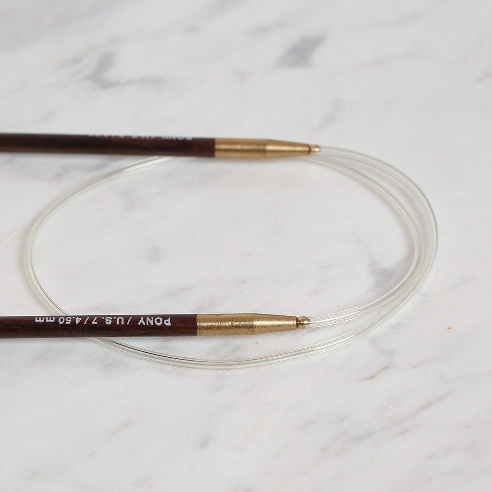 Pony Rosewood 4.5 mm 60 cm Circular Needle - 48810