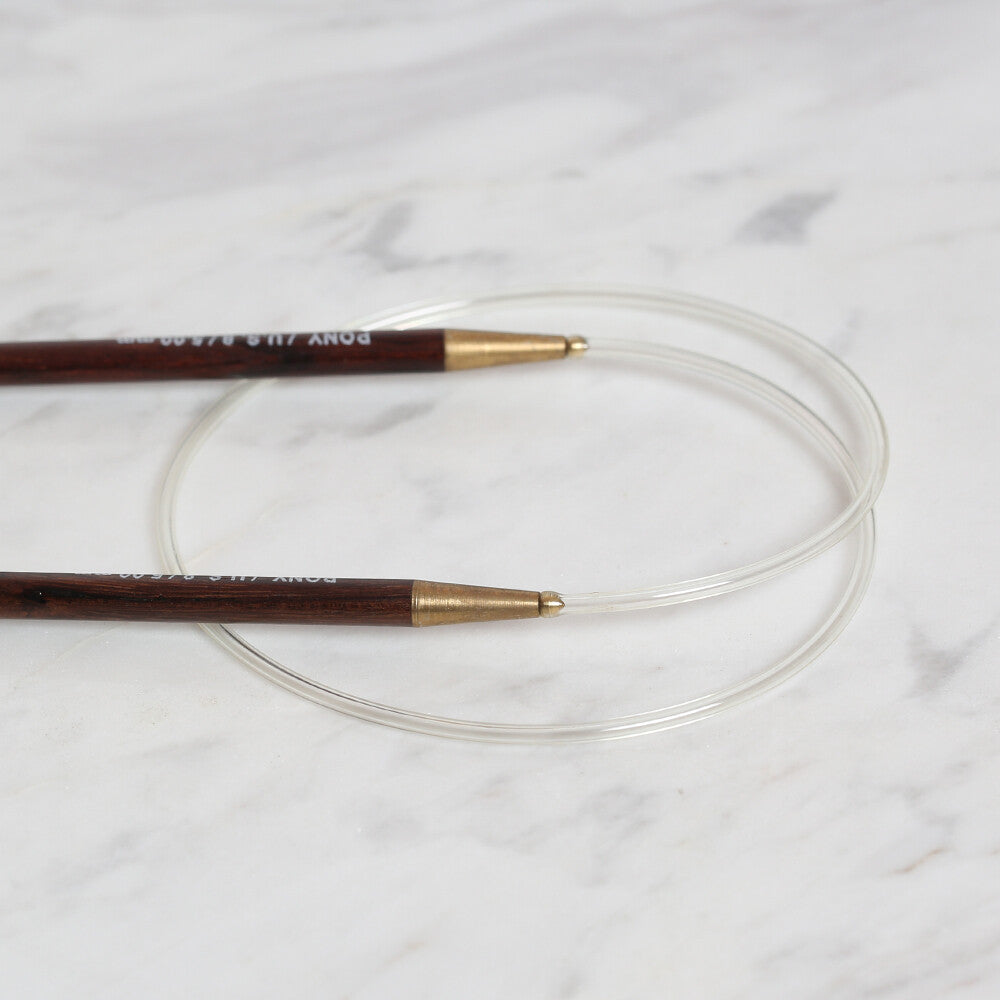 Pony Rosewood 5 mm 60 cm Circular Needle - 48811