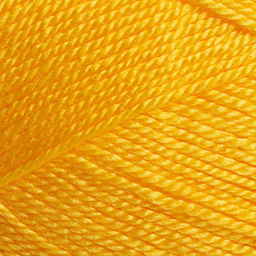 Etrofil Flora Knitting Yarn, Yellow - 72002