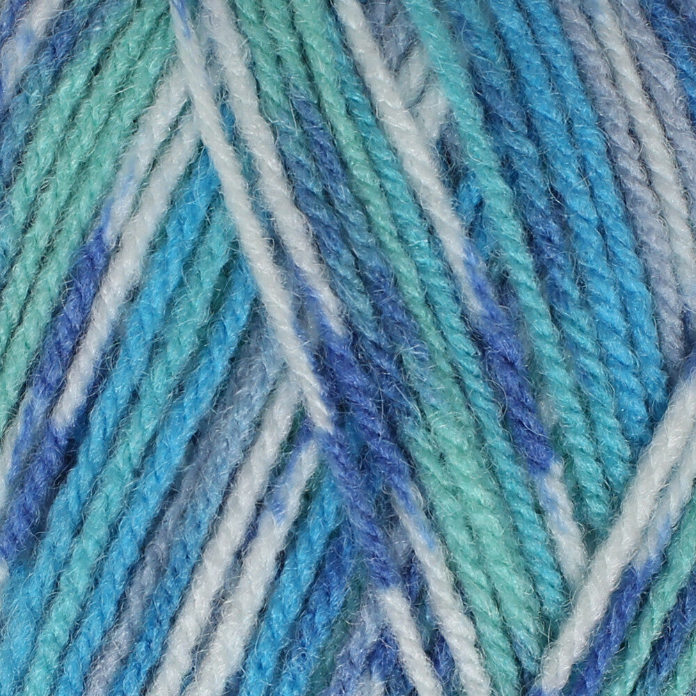 YarnArt Crazy Color Knitting Yarn, Variegated - 98