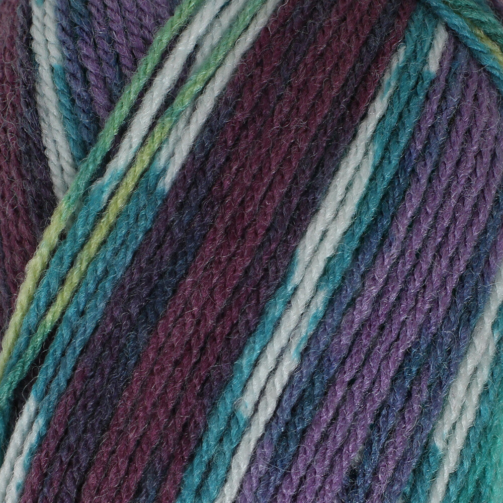 YarnArt Crazy Color Knitting Yarn, Variegated - 178