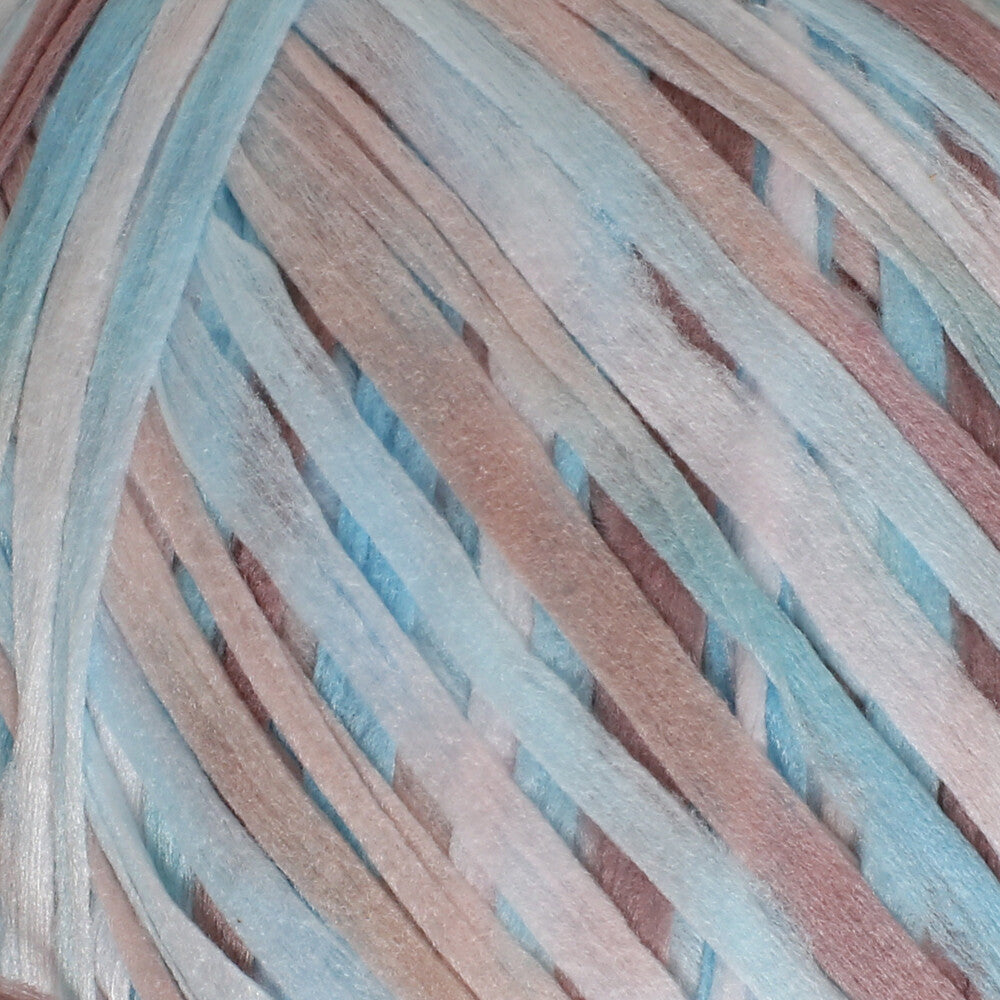 La Mia Lollipop Variegated Tape Yarn - LL009