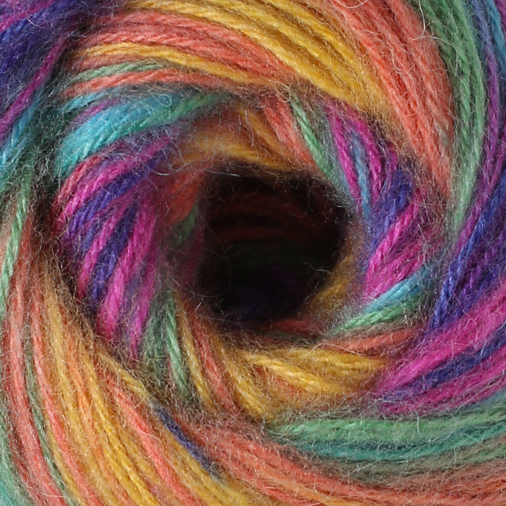 YarnArt Angora Active Knitting Yarn, Variegated - 850