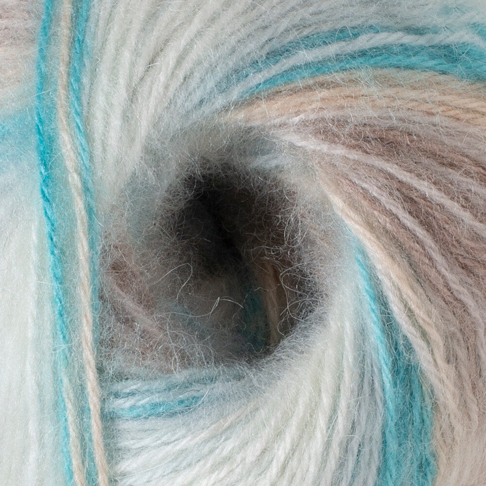 YarnArt Angora Active Knitting Yarn, Variegated - 852