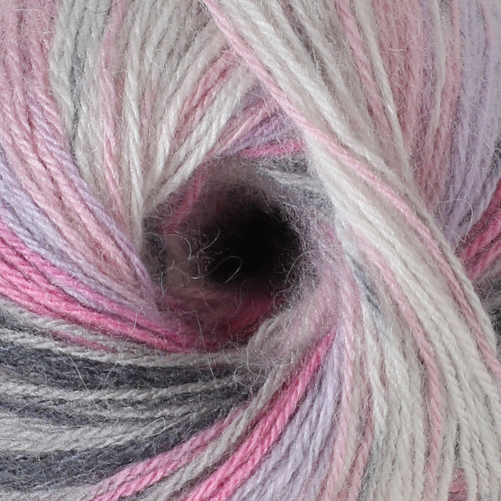 YarnArt Angora Active Knitting Yarn, Variegated - 848