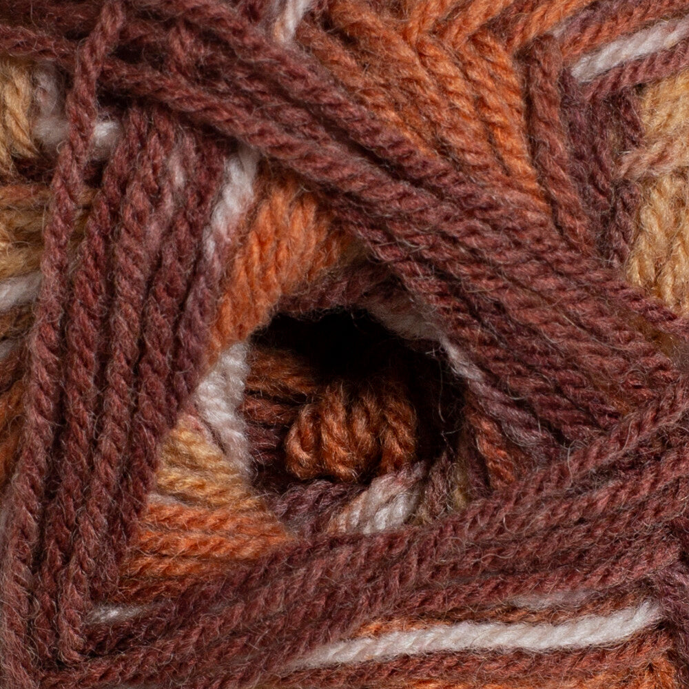 YarnArt Crazy Color Knitting Yarn, Variegated - 138