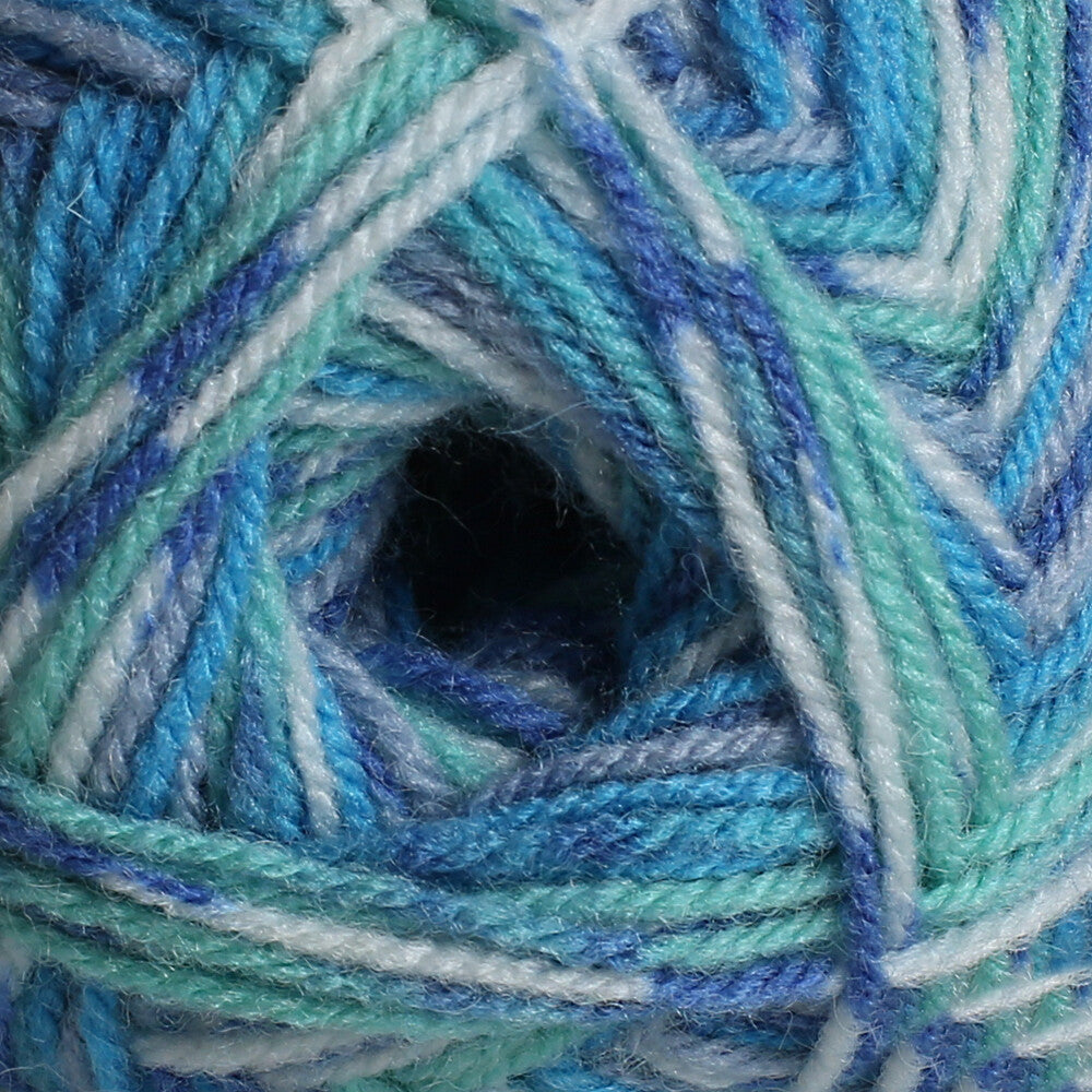 YarnArt Crazy Color Knitting Yarn, Variegated - 98