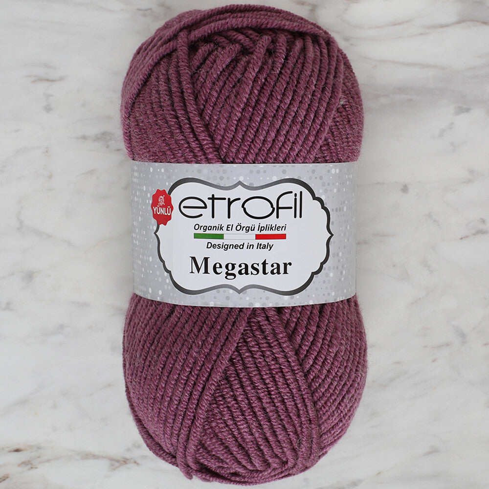 Etrofil Megastar Yarn, Dusty Purple - 76000