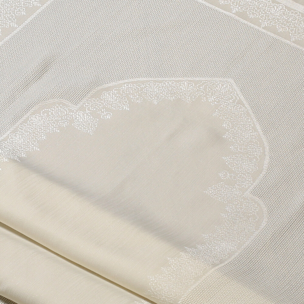 Loren Embroidery Fabric - Cream