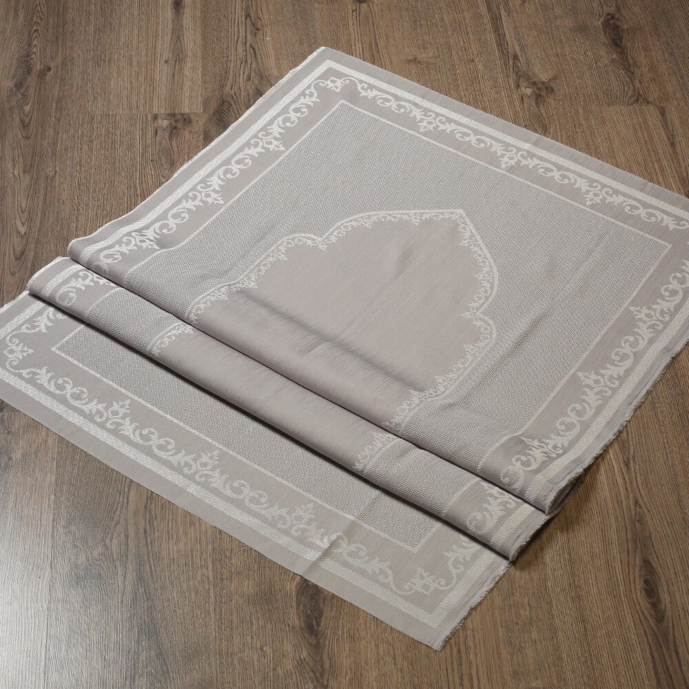 Loren Embroidery Fabric - Light Grey