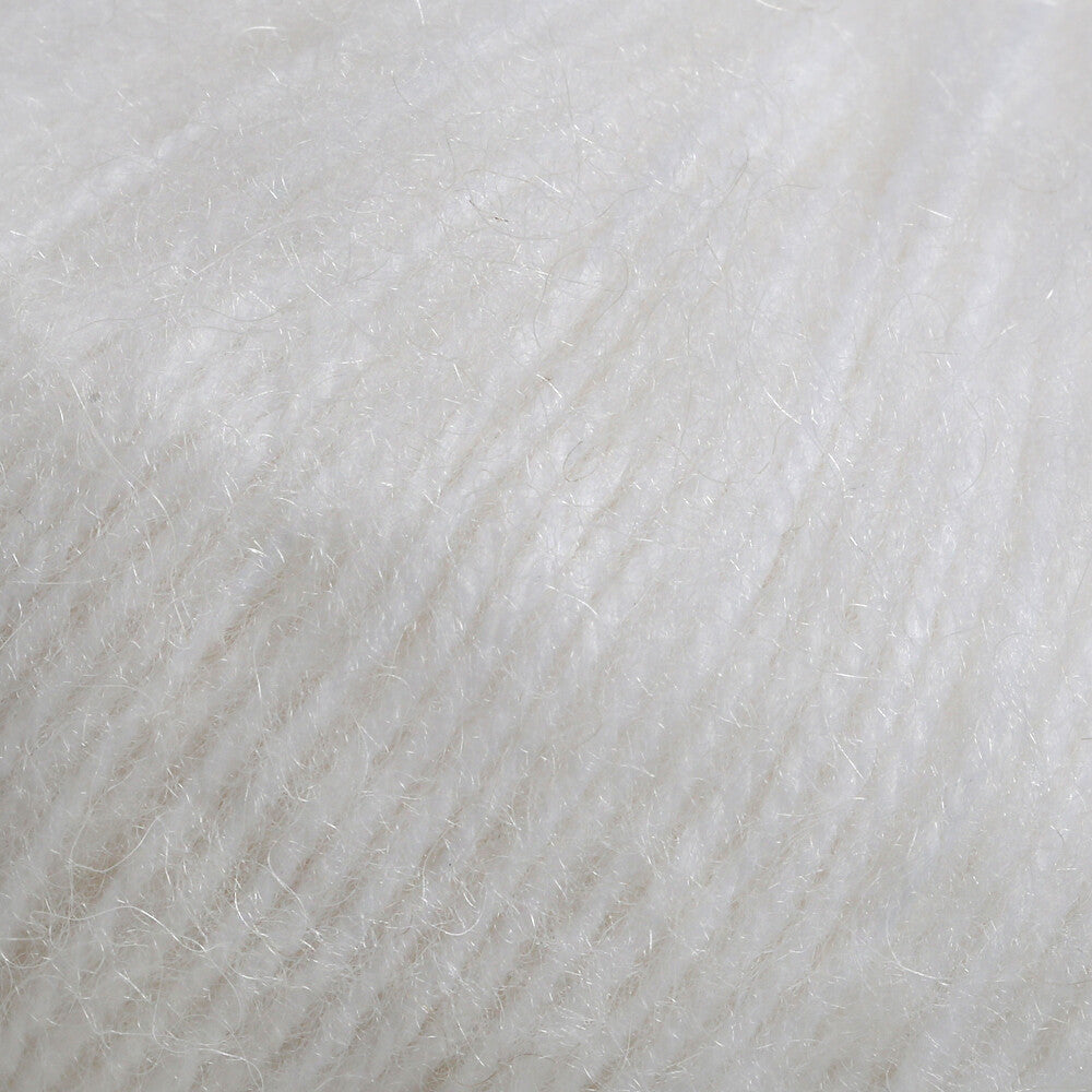 Himalaya Ultra Kaşmir Knitting Yarn, White - 56807
