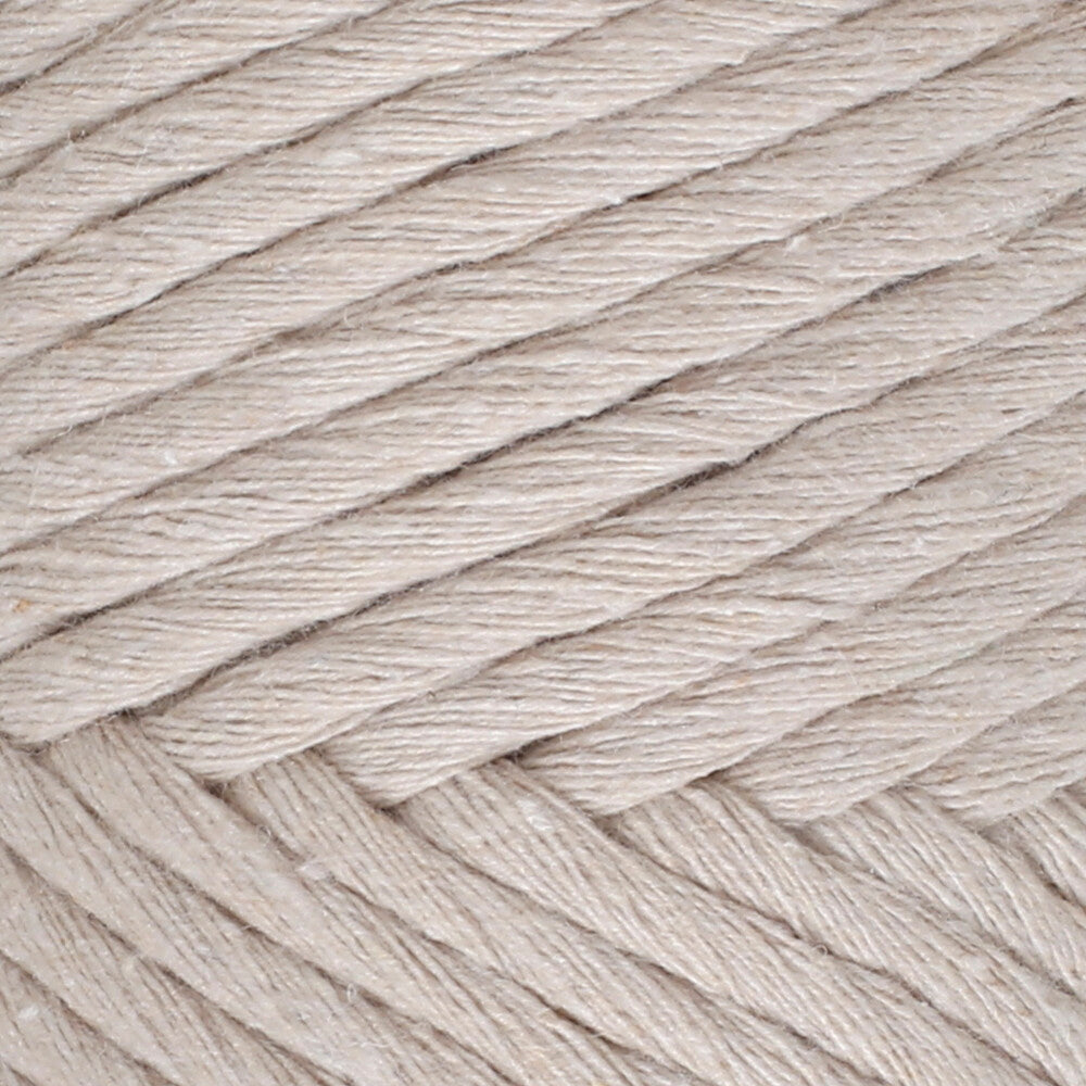 La Mia Boho Cotton Macrame Cord, Cream - L002