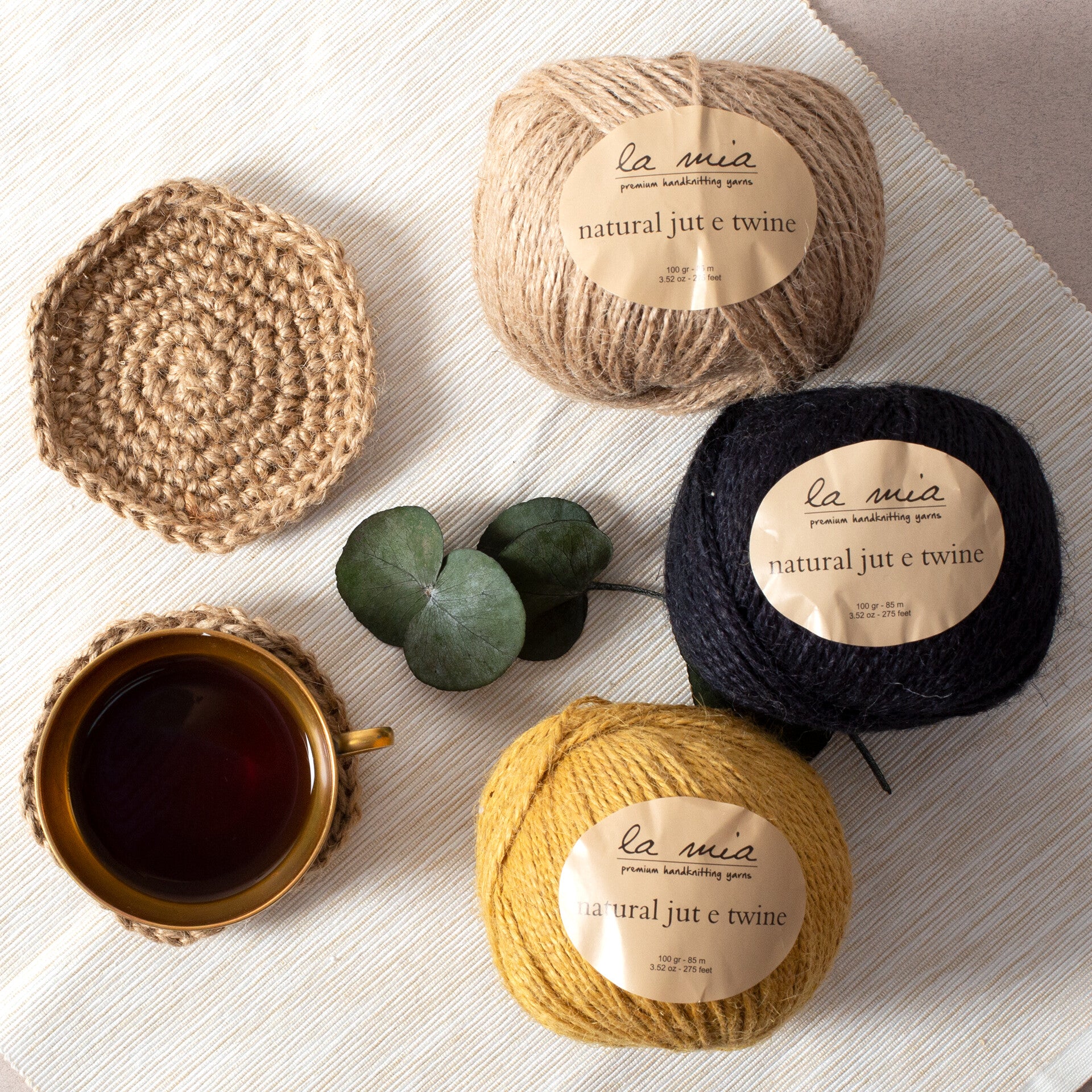 La Mia Natural Jute Twine (100 g),