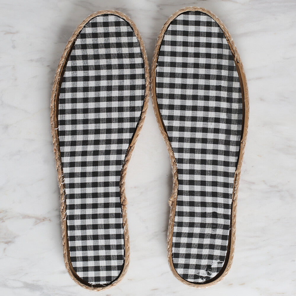 Loren Espadrille / Shoe Sole Narrow Straw Size:38 (US 7.5) Brown