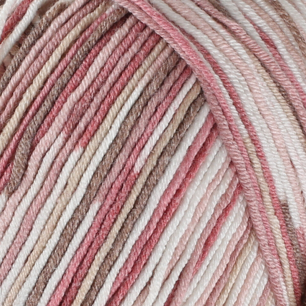 Madame Tricote Paris Madame Cotton Yarn, Variegated - 446