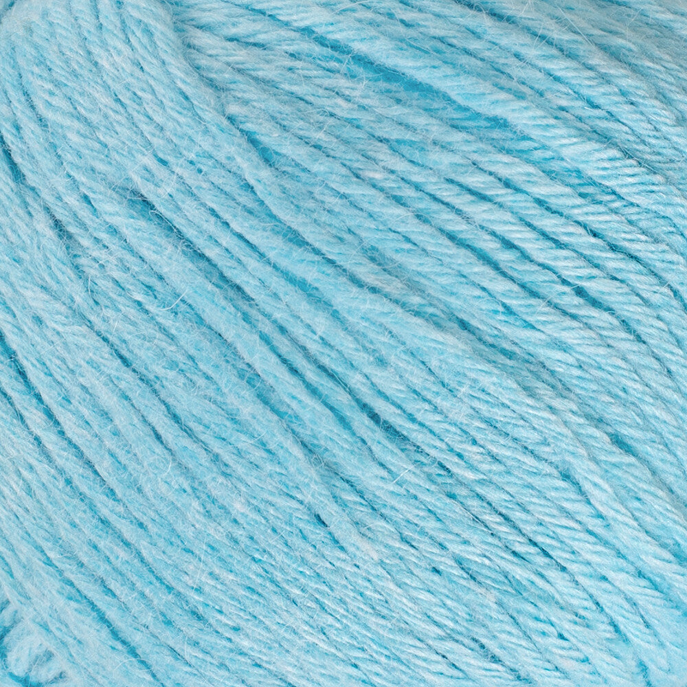 La Mia Angora 50gr Hand Knitting Yarn, Blue - L071
