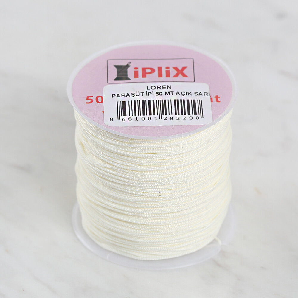 Loren 50 m Parachute Cord - Light Yellow