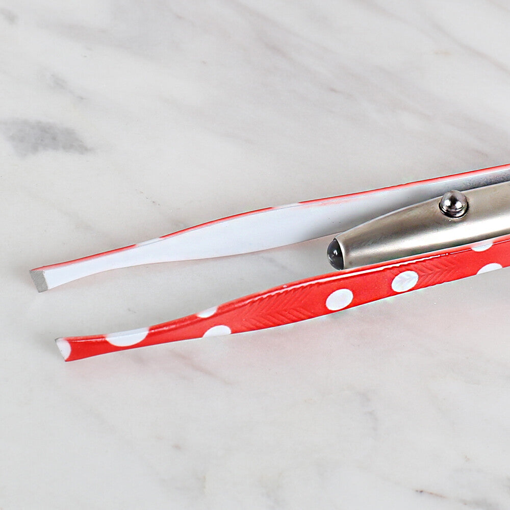 Loren Light Up Tweezer, Red - B4829
