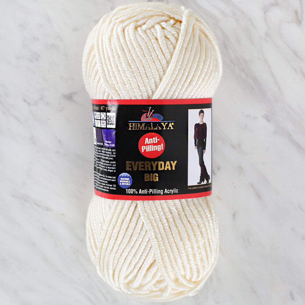 Himalaya Everyday Big Yarn, Cream - 70802