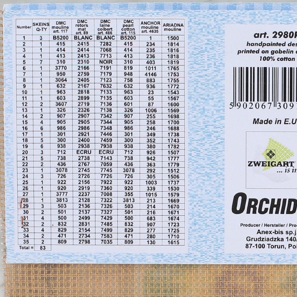 Orchidea 50x70 cm Daniel Ridgway Knight - A Pensive Moment Printed Gobelin 2980R