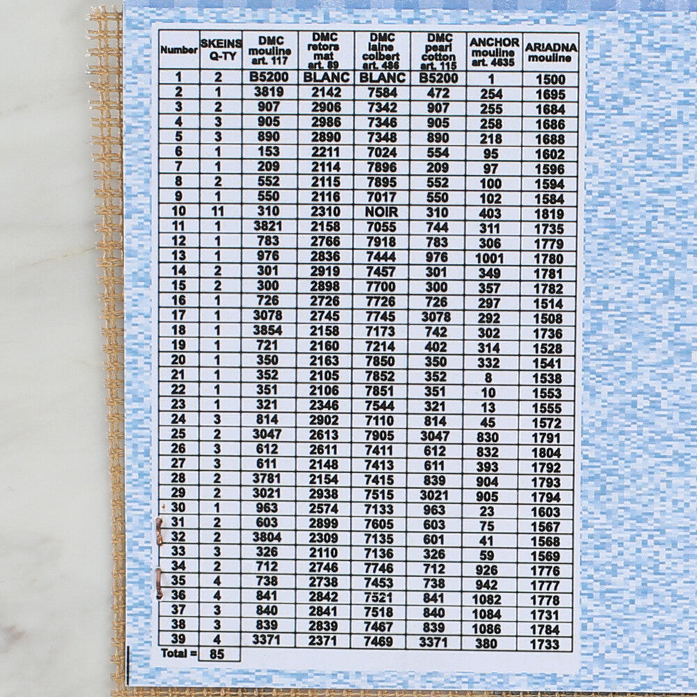 Orchidea 50x70 cm Still With Roses Printed Gobelin 2543R