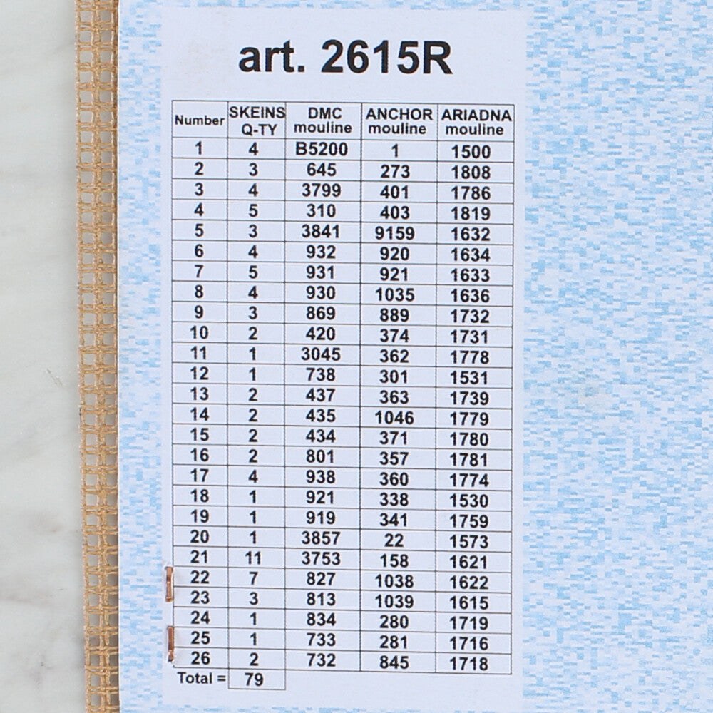 Orchidea 50x70 cm François Stroobant - The Winter Hunt Printed Gobelin 2615R