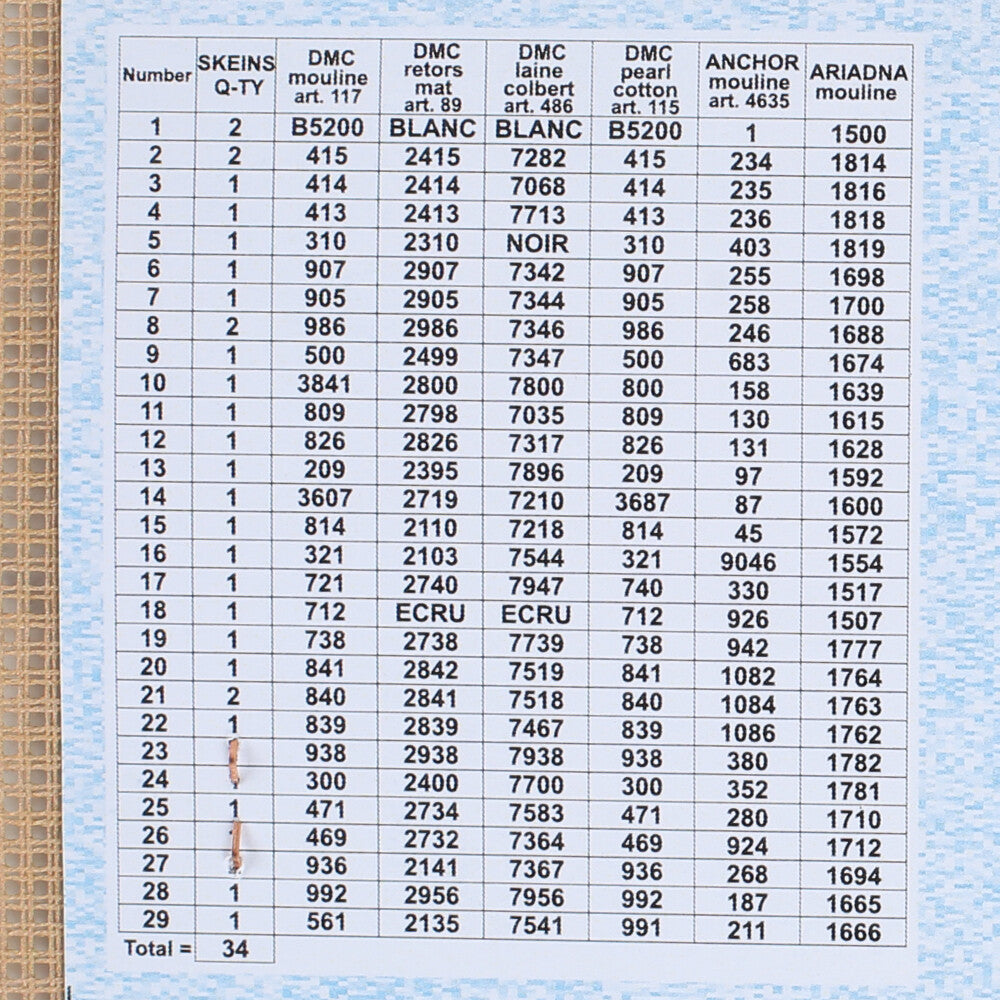 Orchidea 24x30 cm Louis Aston Knight - A Riverside Cottage Printed Gobelin 3238H