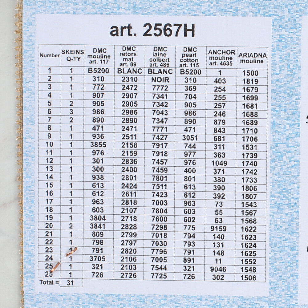 Orchidea 24x30 cm Spring Has Arrived Printed Gobelin 2567H