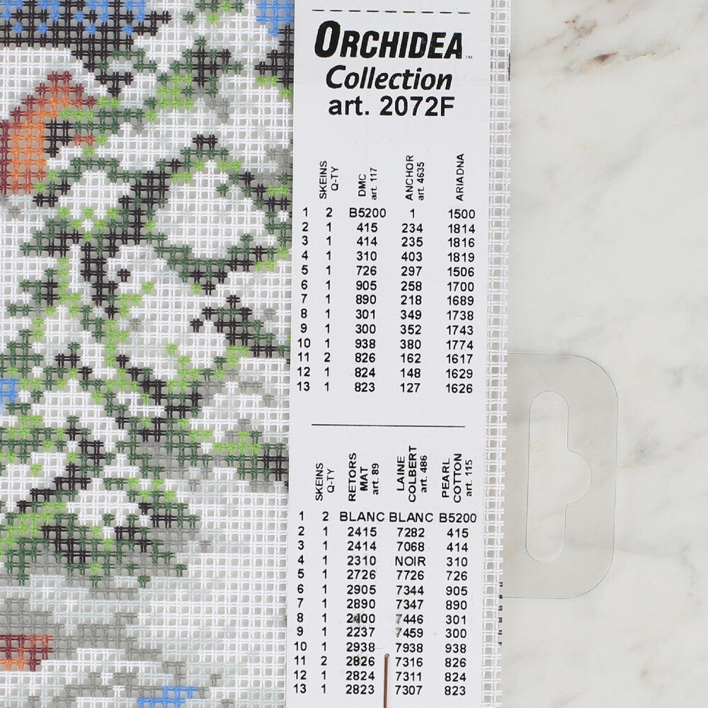 Orchidea 18x24 cm Printed Gobelin 2072F