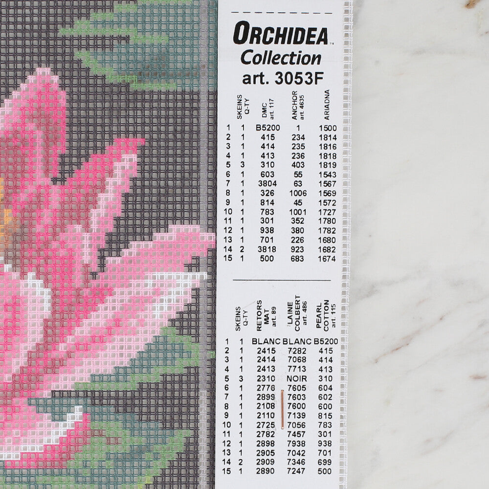 Orchidea 18x24 cm Nenuphar Printed Gobelin 3053F