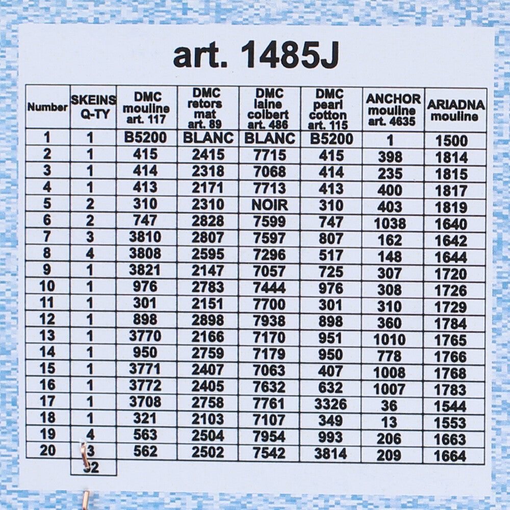 Orchidea 30x40 cm Gypsy Madonna Printed Gobelin 1485J