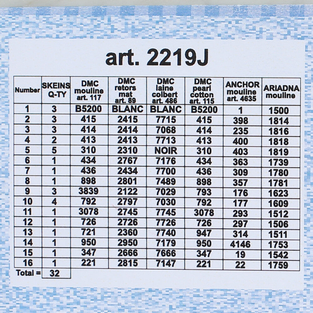 Orchidea 30x40 cm Winter Walk Printed Gobelin 2219J