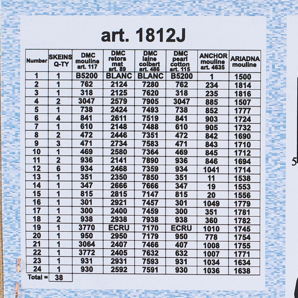 Orchidea 30x40 cm Jan Vermeer Lady Reading A Letter Printed Gobelin 1812J