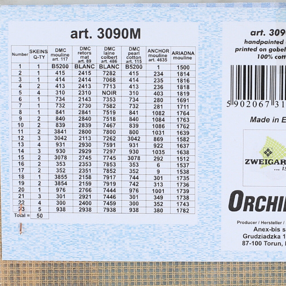 Orchidea 40x50 cm Robert Atkinson Fox - In The Enemy's Country Printed Gobelin 3090M