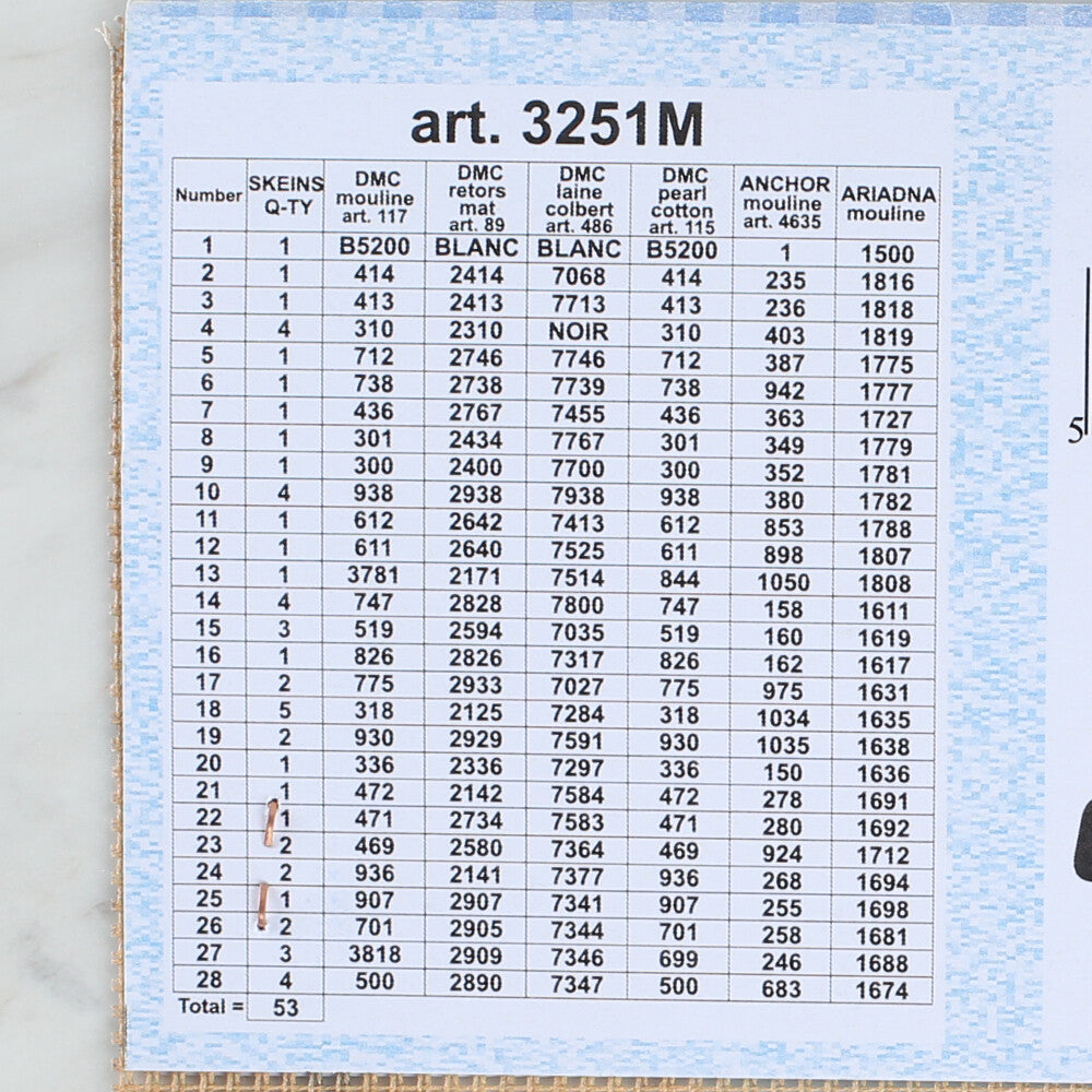 Orchidea 40x50 cm Adolf Heinrich Mackeprang - A Stag Printed Gobelin 3251M