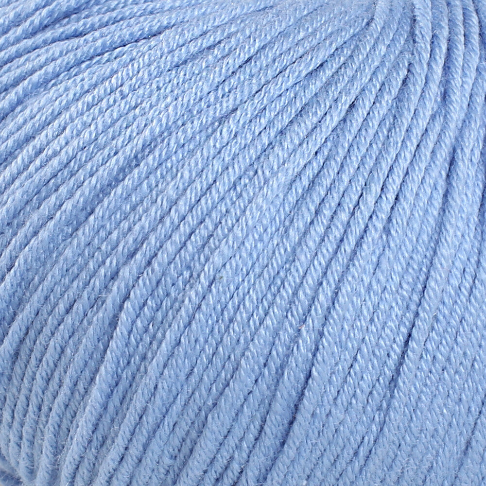 Gazzal Baby Cotton Knitting Yarn, Light Blue - 3423