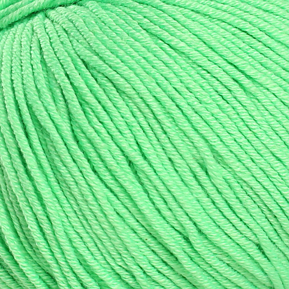 Gazzal Baby Cotton Knitting Yarn, Light Green - 3427