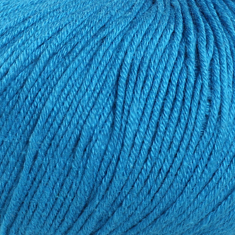 Gazzal Baby Cotton Knitting Yarn, Blue - 3428