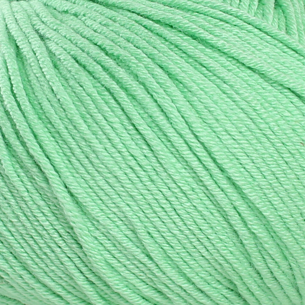 Gazzal Baby Cotton Knitting Yarn, Green - 3466