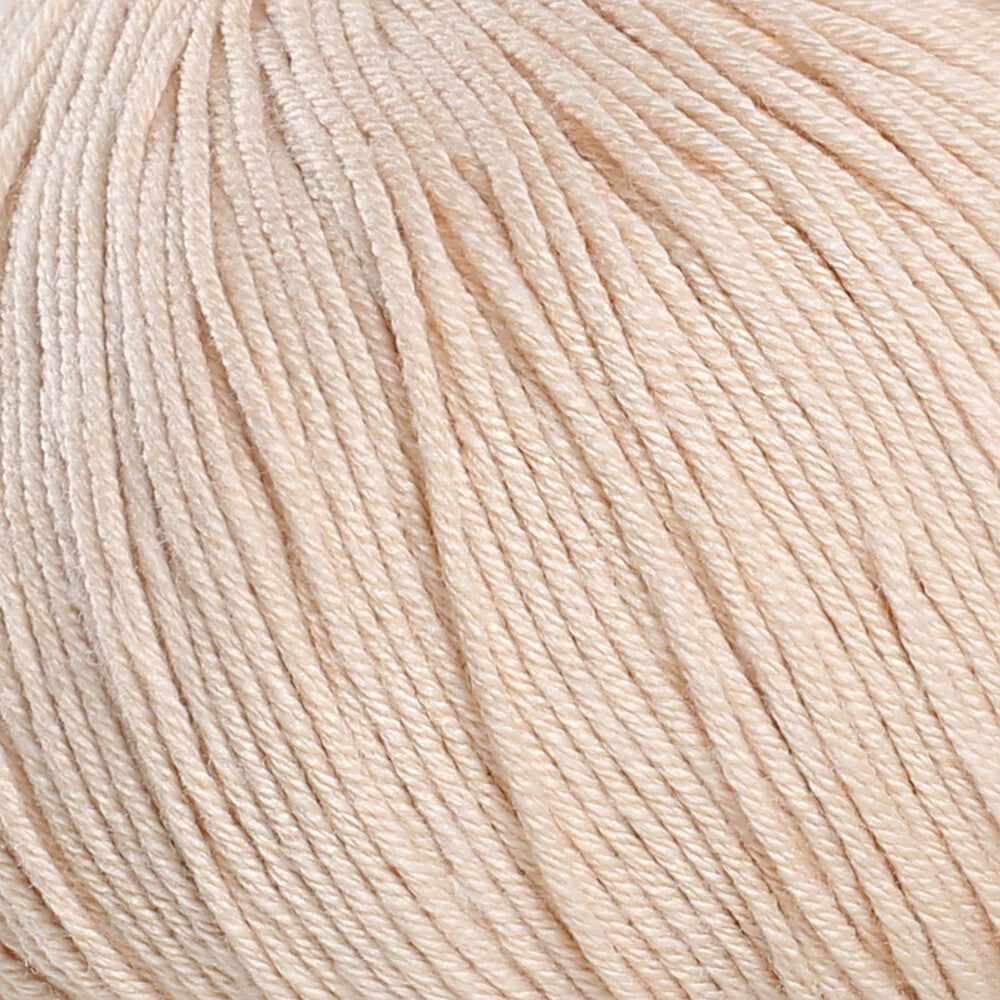 Gazzal Baby Cotton Knitting Yarn, Beige - 3445