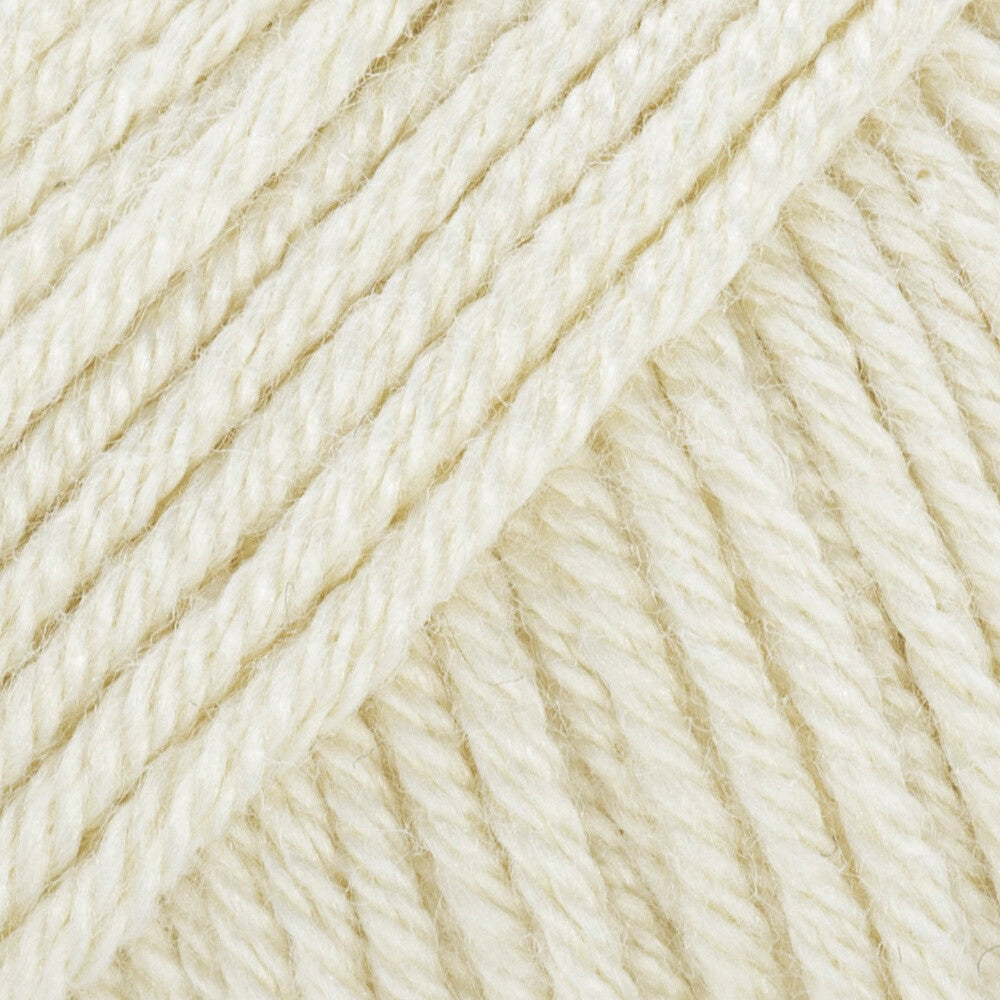 Gazzal Baby Cotton XL Knitting Yarn, Cream -3437XL